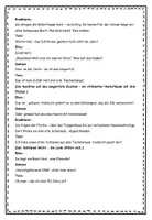 Vorschau - Arbeitsblätter - Lesetheater / Rollenspiel im Herbst: "Geheimnisse auf dem Schulflur" (3.-5. Klasse, Leseförderung, DaZ-geeignet) - Seite 1