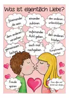 Vorschau - Stationenlernen - Was ist eigentlich Liebe? Valentinstag Sprechanlässe - Seite 1
