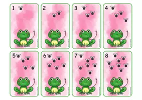 Vorschau - Stundenentwürfe - 🐸Frosch Kartenspiel Zahlenspiel 1-10 - Seite 3