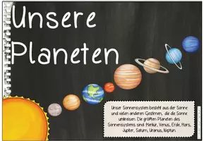 Vorschau - Bildkarten - Tafelmaterial Planeten - Seite 2