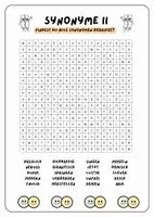 Vorschau - Arbeitsblätter - Synonyme - Suchsel (2 Versionen) + Kreuzworträtsel + QUiZ - Seite 3