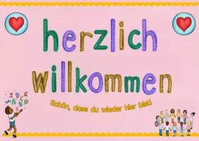 Vorschau - Präsentationen/Tafelbilder - Tafelbilder: Herzlich Willkommen - Seite 3