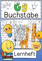 Vorschau - Arbeitsblätter - Buchstabe G g / Buchstabeneinführung - Deckblatt