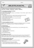 Vorschau - Arbeitsblätter - Der letzte Schultag – Schuljahresende | Kurzgeschichte - Seite 3