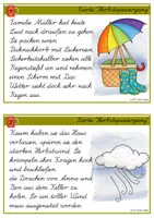 Vorschau - Stationenlernen - Herbstspaziergang - Lese- & Abschreibkartei LA/Lateinische Ausgangsschrift - Seite 2