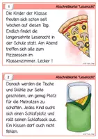 Vorschau - Arbeitsblätter - Lesenacht - Lese- & Abschreibkartei Druckschrift - Seite 2