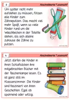 Vorschau - Arbeitsblätter - Lesenacht - Lese- & Abschreibkartei Druckschrift - Seite 3