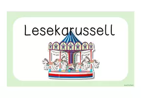Vorschau - Anderer Materialtyp - Lesekarussell (reziprokes Lesen) Rollenkarten + Fächer - Seite 2
