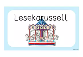 Vorschau - Anderer Materialtyp - Lesekarussell (reziprokes Lesen) Rollenkarten + Fächer - Seite 3