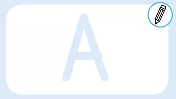 Vorschau - Präsentationen/Tafelbilder - Buchstaben nachspuren (Digitale Tafel) - Seite 1