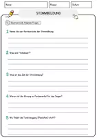 Vorschau - Arbeitsblätter - Stimmbildung Arbeitsblätter mit Fragen + Lösungen Musik Lesetext - Seite 3