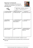 Vorschau - Arbeitsblätter - Mingle bingo: "The Vanishing Half" - kick-start pre-reading activity - Seite 1