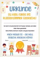 Vorschau - Poster - 50 Urkunden Grundschule | Schuljahresende, Zeugnisübergabe, Teilnahmeurkunden, Lesen, Mathe & besondere Leistungen - Seite 2