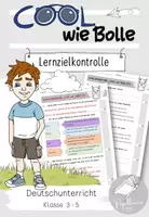 Vorschau - Test - "Cool wie Bolle" | Lernzielkontrolle, Klassenarbeit, Test - Deckblatt
