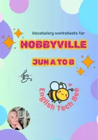 Προεπισκόπηση - Φύλλα εργασίας - Hobbyville Junior A to B Voc worksheets - Εξώφυλλο