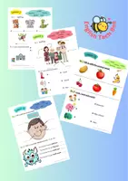 Προεπισκόπηση - Φύλλα εργασίας - Hobbyville Junior A to B Voc worksheets - Σελίδα 1