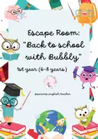 Vista previa - Juegos / Gamificación - BACK TO SCHOOL ESCAPE ROOMS PACK (6-12 YEARS OLD) - página 1