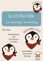 Vorschau - Arbeitsblätter - Wachsendes Komplettpaket Pinguinklasse - Seite 1