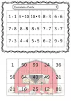 Vorschau - Arbeitsblätter - Bundle: Einmaleins-Puzzles und Plus und Minus-Puzzles im ZR 20 (2in1) - Seite 2