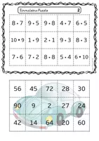 Vorschau - Arbeitsblätter - Bundle: Einmaleins-Puzzles und Plus und Minus-Puzzles im ZR 20 (2in1) - Seite 3