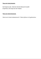 Vorschau - Stundenentwürfe - Praktische Philosophie 7/8 Liebe - Platons Kugelmenschmythos (Fragenkreis 2) - Seite 1