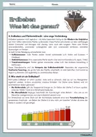 Vorschau - Arbeitsblätter - ERDBEBEN - Was ist das? Ausführliche Erklärung mit Aufgaben und Lösungen - Seite 2