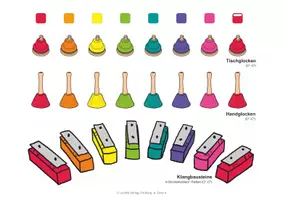 Vorschau - Arbeitsblätter - Weihnachtslied Rainbow Instrumente - Alle Jahre wieder - Seite 3