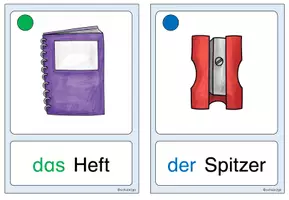 Vorschau - Fördermaterial/Inklusion - SCHULE / Bildkarten / Wortschatz (DaZ) - Seite 2