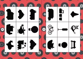 Aperçu - Apprentissages en autonomie - Ateliers silhouettes – Thème des véhicules 🚗🛻🚒✈️ - Page 2