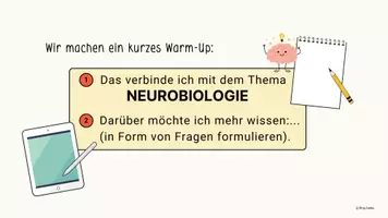 Vorschau - Unterrichtsreihen - Präsentation Neurobiologie I Unterrichtsreihe Ruhepotenzial Aktionspotenzial Synapse - Seite 3