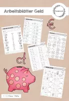 Vorschau - Arbeitsblätter - Geld Arbeitsblätter (1./2. Klasse) - Deckblatt
