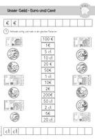 Vorschau - Arbeitsblätter - Geld Arbeitsblätter (1./2. Klasse) - Seite 2