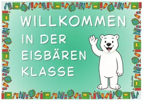 Vorschau - Mal- und Bastelvorlagen - Willkommen in der Eisbären-Klasse – Türschilder zum Verlieben - Seite 3