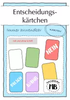Vorschau - Bildkarten - Entscheidungskarten - Deckblatt