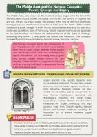 Vorschau - Arbeitsblätter - England Middle Ages: Conquest und Feudalsystem - Seite 1