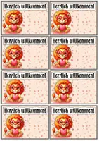 Vorschau - Mal- und Bastelvorlagen - Löwenklasse Willkommensgruß - Seite 2