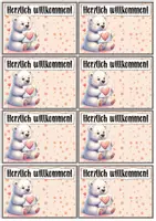 Vorschau - Mal- und Bastelvorlagen - Bärenklasse Willkommensgruß - Seite 2
