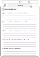 Vorschau - Arbeitsblätter - E-Waste Arbeitsblätter mit Fragen + Lösungen Informatik Lesetext - Seite 3