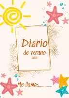Vista previa - Hojas de trabajo - Diario de verano 2025 - Portada