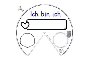Vorschau - Mal- und Bastelvorlagen - Das bin ich Klasse 1 und 2 DREHSCHEIBE Ethik Sachunterricht - Seite 3
