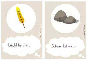 Vorschau - Fördermaterial/Inklusion - Reflexionskarten - Gesprächsanlass - Seite 2