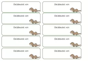 Vorschau - Anderer Materialtyp - Geld einsammeln - Vorlage für wiederverwendbare Geldbeutel (Otterklasse) - Seite 3