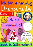 Vorschau - Arbeitsblätter - Ich bin einzigartig Religion Ethik Grundschule DREHSCHEIBE - Deckblatt