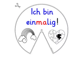Vorschau - Arbeitsblätter - Ich bin einzigartig Religion Ethik Grundschule DREHSCHEIBE - Seite 3