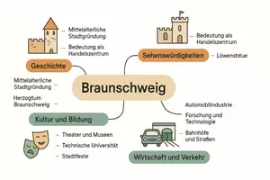 Vorschau - Arbeitsblätter - Arbeitsblätter zum Thema "Braunschweig" + Lösung & MP3 + Mindmap + Infografik - Seite 2