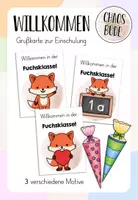 Vorschau - Anderer Materialtyp - Willkommensgruß zur Einschulung (Fuchsklasse) - Deckblatt