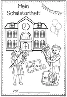 Vorschau - Arbeitsblätter - Schulstart Heft, erste Schultage, Schulanfang, Schuljahresbeginn, Einschulung - Seite 2