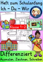 Vorschau - Arbeitsblätter - Einschulung und Schulanfang Heft 1. Klasse - Deckblatt
