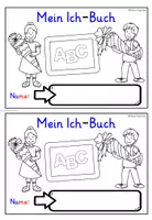 Vorschau - Arbeitsblätter - Das bin ich Buch Klasse 1 Anfangsunterricht SILBENSCHRIFT - Seite 1