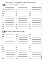 Vorschau - Arbeitsblätter - Past Simple 6. Klasse - Seite 3